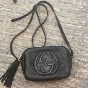 Gucci Leather Disco Bag